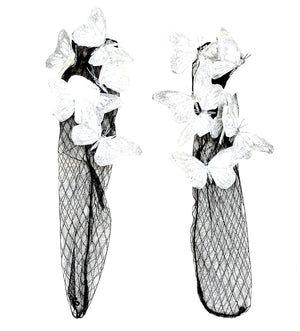 WHITE BUTTERFLY SOCKS 🦋 ✨ 🧦